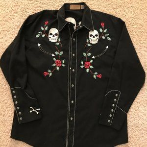 Men's Western Shirt size L